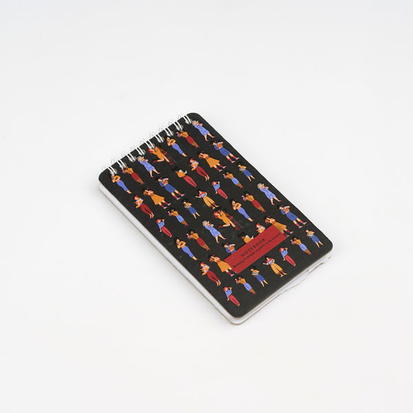 Girls — A6 Hardcover Wirebound Notebook Collection — 96 Pages - Borg El Arab Press