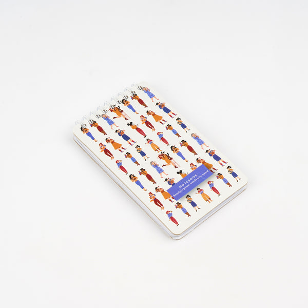 Girls — A6 Hardcover Wirebound Notebook Collection — 96 Pages - Borg El Arab Press