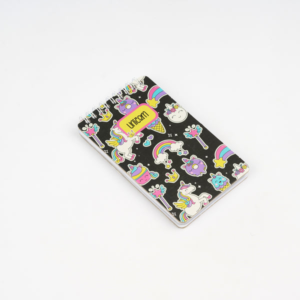 Unicorn 🦄 — A6 Hardcover Wire bound Notebook Collection — 96 Pages - Borg El Arab Press