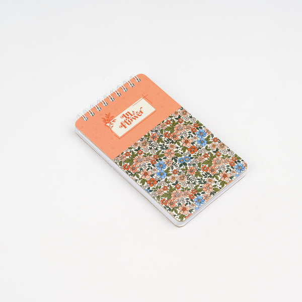 In Flower — A6 Hardcover Wirebound Notebook Collection — 96 Pages - Borg El Arab Press