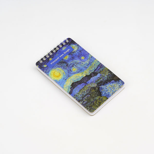 Van Gogh — A6 Hardcover Wirebound Notebook Collection — 96 Pages - Borg El Arab Press