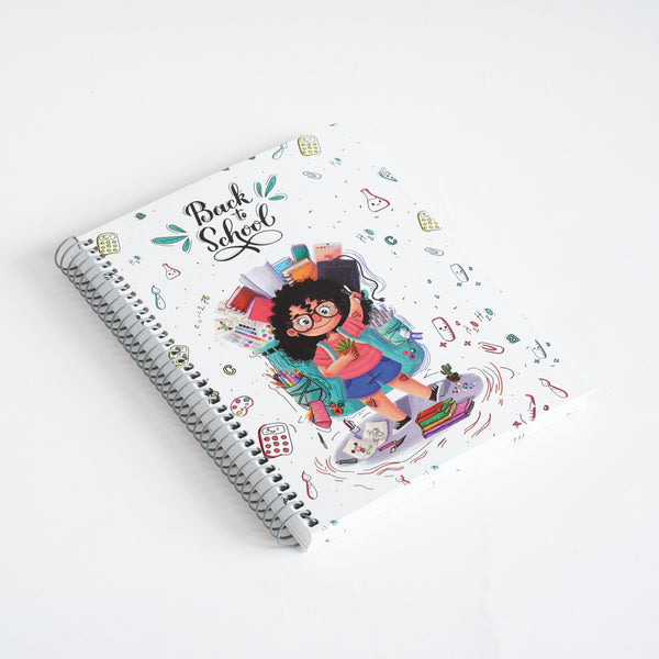 Smartie Girl ✨ — B5 Hardcover Wire bound Notebook Collection - Borg El Arab Press