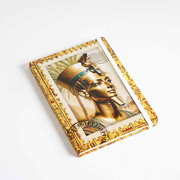 Egypt – A5 Hardcover Notebook96 Lay-Flat Stitched Pages, Compact & Durable - Borg El Arab Press
