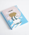 B5 Wire Notebook Collection 120 Wire-Bound Pages, Softcover & Portable
