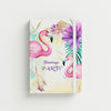 Flamingo Bliss 🦩🌴, A5 Notebook - Borg El Arab Press
