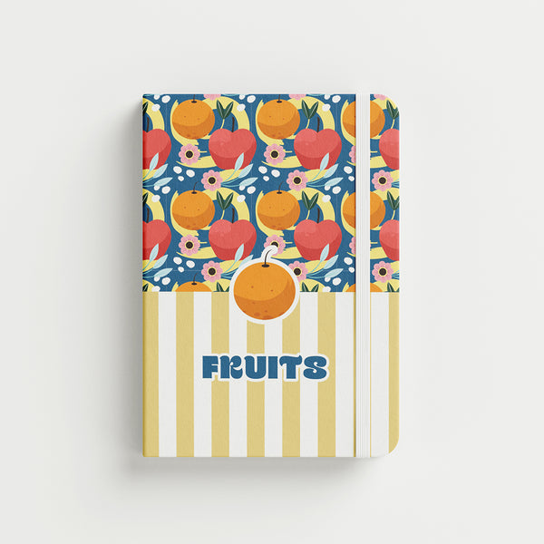 Fruit Fiesta 🍉☀️ — A6 Hardcover Notebook 96 Pages - Borg El Arab Press