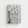 Floral Harmony 🌸 — A6 Hardcover Notebook 96 Pages