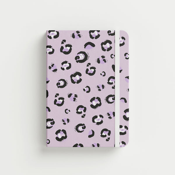 Leopard Muse 🐆✨ — A6 Hardcover Notebook 96 Pages