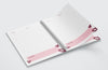 PRINCESS Collection - A5 Wire Notebook Collection Wire-Bound Pages - 80 Pages - Borg El Arab Press