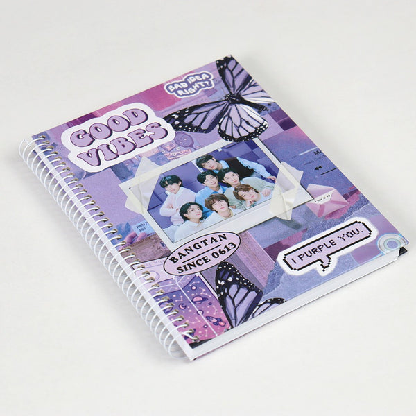 ARMY Mood — B5 Hardcover Wire bound Notebook Collection