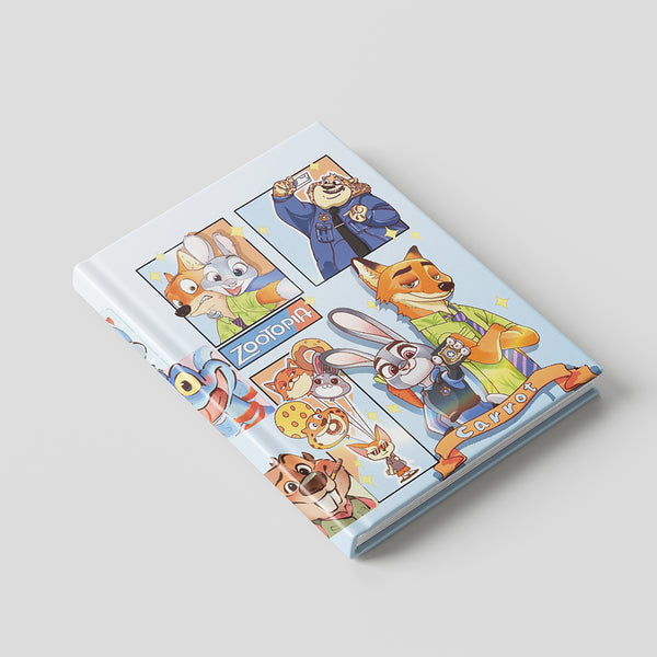 A5 Notebook Collection, Zootopia 🦊 - Borg El Arab Press
