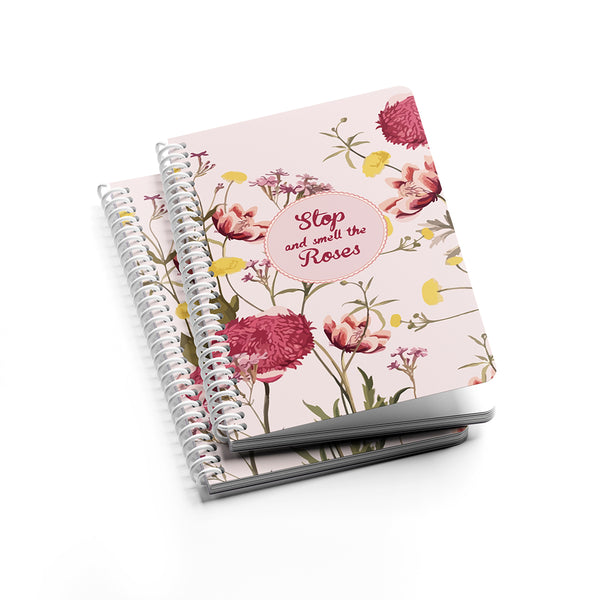 A5 Notebook Collection, Floral Whisper 🌷💖 - Borg El Arab Press