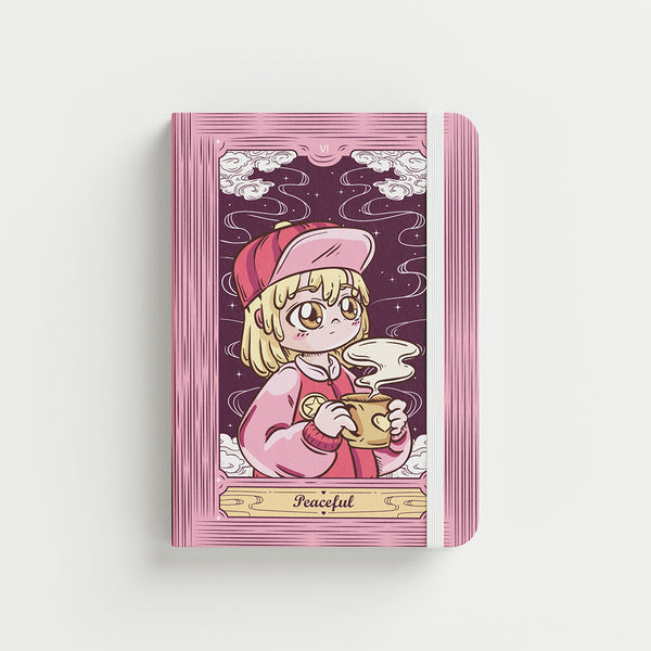 Anime Girl — A5 Hardcover Notebook - Borg El Arab Press