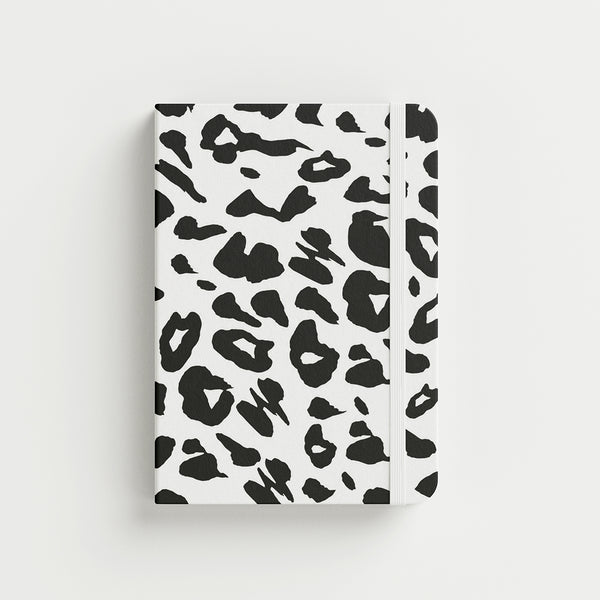 Leopard Muse 🐆✨ — A6 Hardcover Notebook 96 Pages