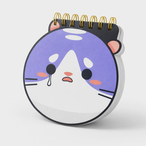 Kawaii Cat — A6 Hardcover Wire bound Notebook Collection — 96 Pages - Borg El Arab Press