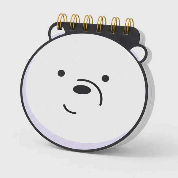 Ice Bear — A6 Hardcover Wire bound Notebook Collection — 96 Pages - Borg El Arab Press