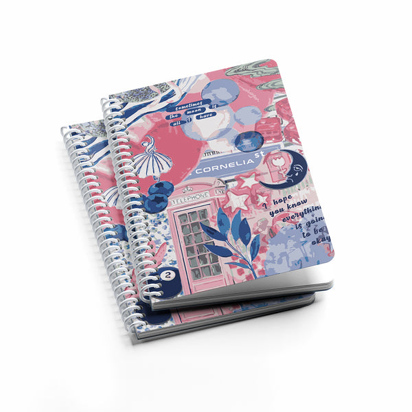 A5 Notebook Collection, Pink Mirage - Borg El Arab Press