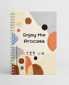 Enjoy The Process Collection - A5 Wire Notebook Collection Wire-Bound Pages - 80 Pages - Borg El Arab Press
