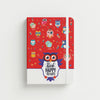 Sparkle Owls 🦉 — A5 Hardcover Notebook - Borg El Arab Press