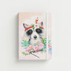 Pastel Woodland Animals 🌸🦊 — A6 Hardcover Notebook 96 Pages
