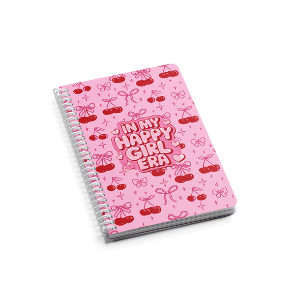 A5 Notebook Collection, Happy Girl Era 🎀🍒 - Borg El Arab Press