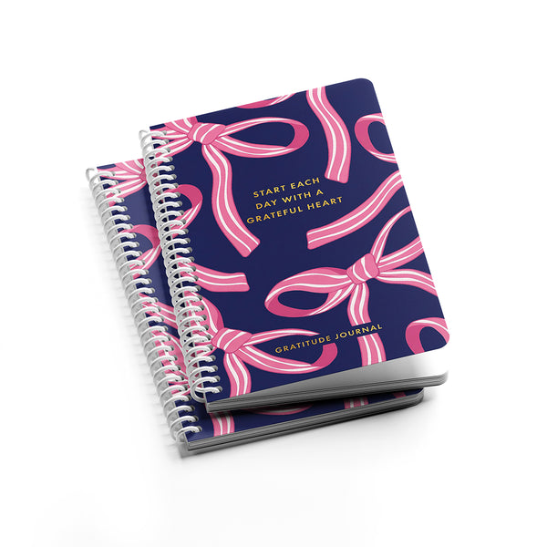 A5 Notebook Collection, Grateful Bows 🎀💜 - Borg El Arab Press